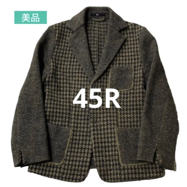 ❤️希少❤️極美品❤️45R❤️シェットランド◆ウール◆ジャケット