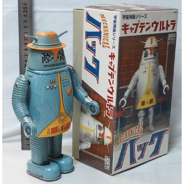 ビリケン【キャプテンウルトラ ハック】復刻ブリキ ゼンマイ歩行TIN