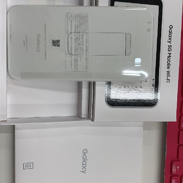 新品·未使用】Galaxy 5G Mobile Wi-Fi SCRO1 AU版の通販 by 気|ラクマ