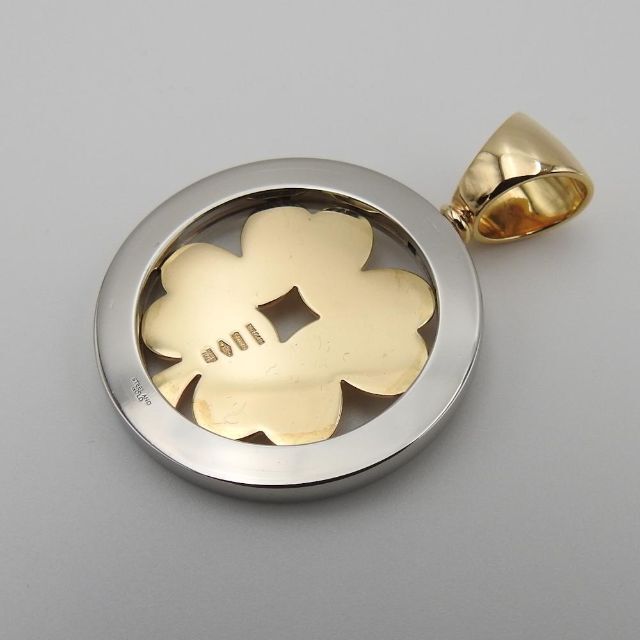 正規品 美品 K18YG×SS 芳ばしい ブルガリ トンド クローバー 正規品 美品 K18YG×SS 芳ばしい ブルガリ トンド クローバー