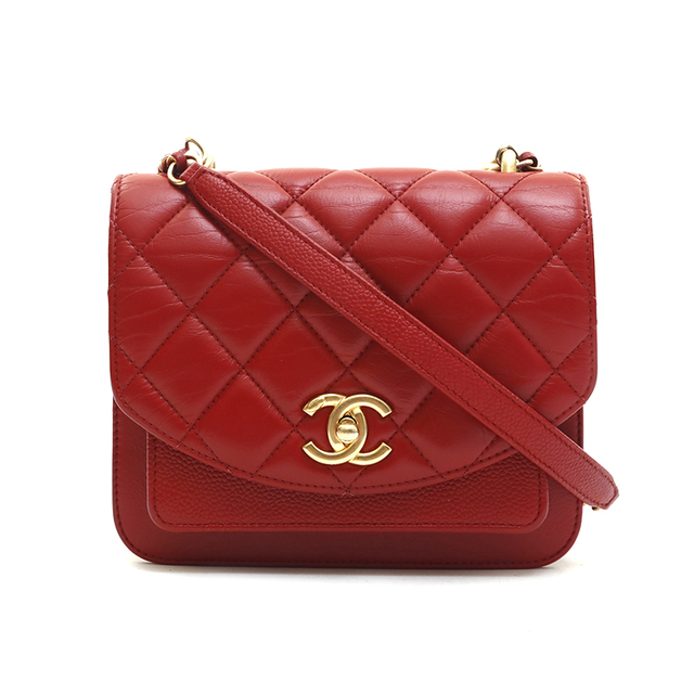 CHANEL - シャネル CHANEL ココマーク マトラッセ コンビレザー CHANEL - シャネル CHANEL ココマーク マトラッセ コンビレザー