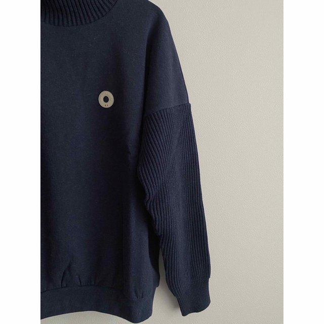 Drole de Monsieur Funnel Collar Sweater |