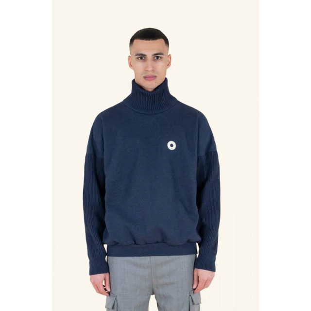 Drole de Monsieur Funnel Collar Sweater |