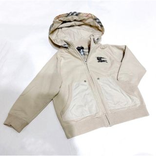 バーバリー(BURBERRY)のBURBERRY バーバリー 100 パーカー キッズ ロゴ チェック(ジャケット/上着)