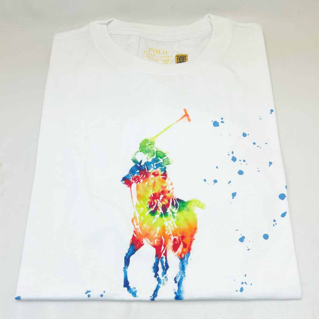 POLO RALPH LAUREN(ポロラルフローレン)の新品ラルフローレンTシャツ 323891770001 ホワイト ボーイズLサイズ レディースのトップス(Tシャツ(半袖/袖なし))の商品写真