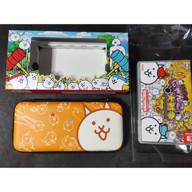 【超激レア】ふたりで！にゃんこ大戦争「ソフト＆ポーチセット」 Switch