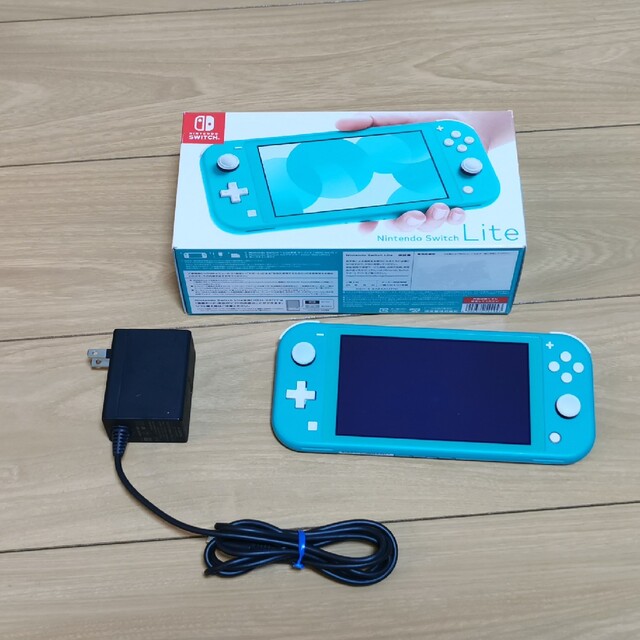 エンタメ/ホビー5月3日まで値下げ☆Nintendo Switch lite　本体　ターコイズ