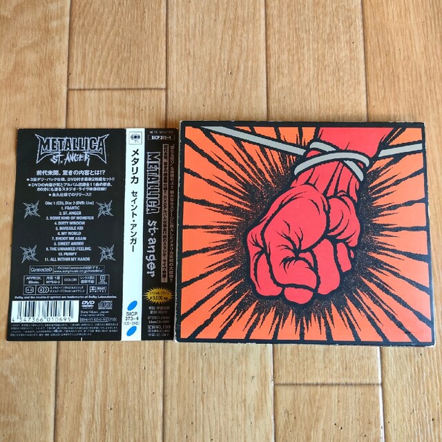 初回限定盤 帯付き プロモ盤 メタリカ セイント・アンガー Metallica
