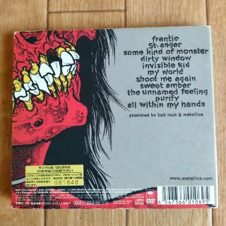 初回限定盤 帯付き プロモ盤 メタリカ セイント・アンガー Metallica