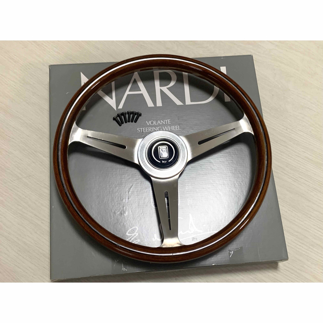 NARDI Classic ウッドステアリング　365mm 即決大歓迎自動車/バイク