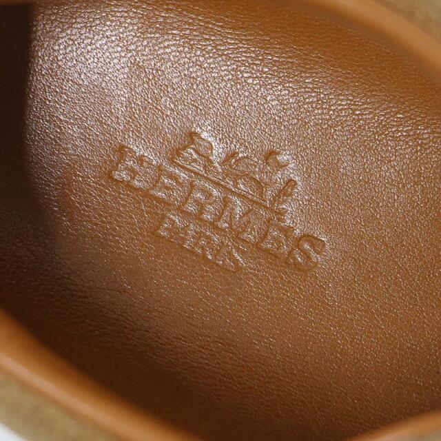 HERMES エルメス スニーカー ローカット レースアップ クイック レザー