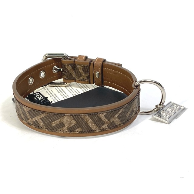 フェンディ FENDI ズッカ ドッグカラー 犬 8AC016 ペット ベルト 首輪
