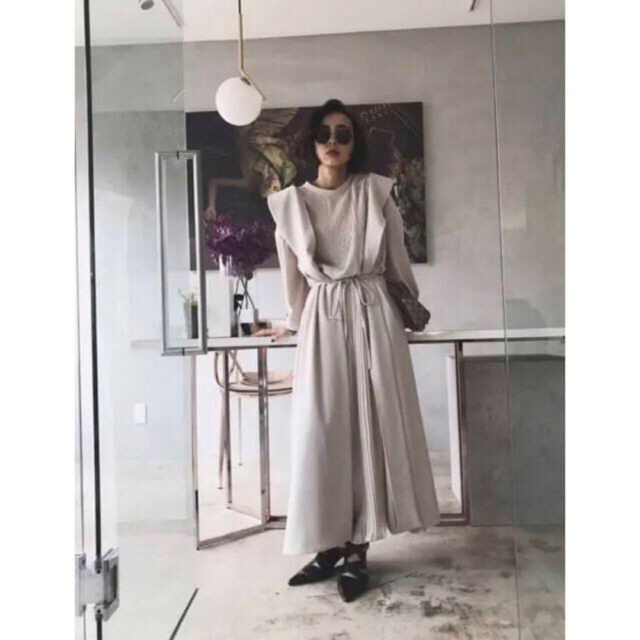 Ameri VINTAGE - 値下げ!Ameri FRONT PLEATS LONG DRESSの通販 by M's