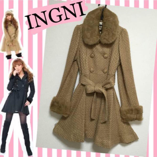 INGNI(イング)のayuayu様専用 INGNI コート2点 レディースのジャケット/アウター(ロングコート)の商品写真