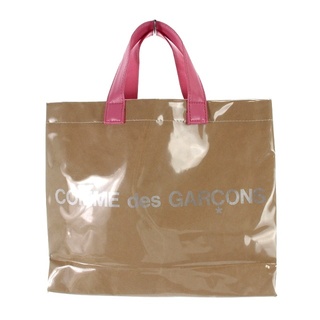 コムデギャルソン(COMME des GARCONS)のコムデギャルソン ガール GIRL トートバッグ 茶 ピンク(トートバッグ)