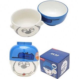 スヌーピー(SNOOPY)のミニ茶碗&汁椀セット SNOOPY OLAF(食器)