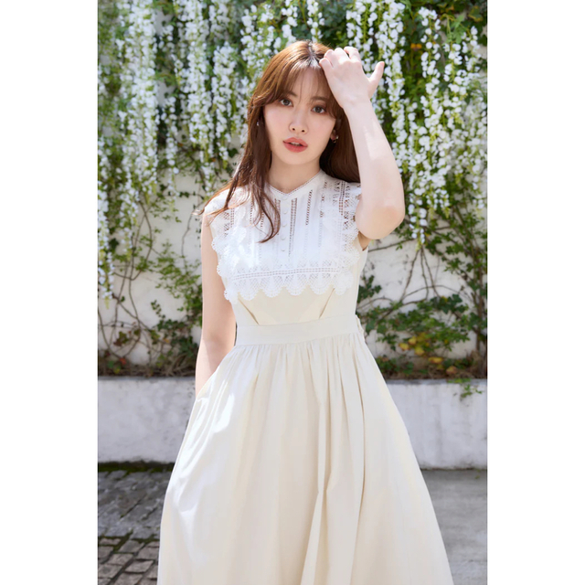 新品Grace Cotton-Blend Long Dress herlipto 卸し売り購入 15045円