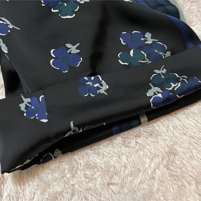 sacai サカイ スカーフ ワイドパンツ ベルト 花柄 レディース2 | www