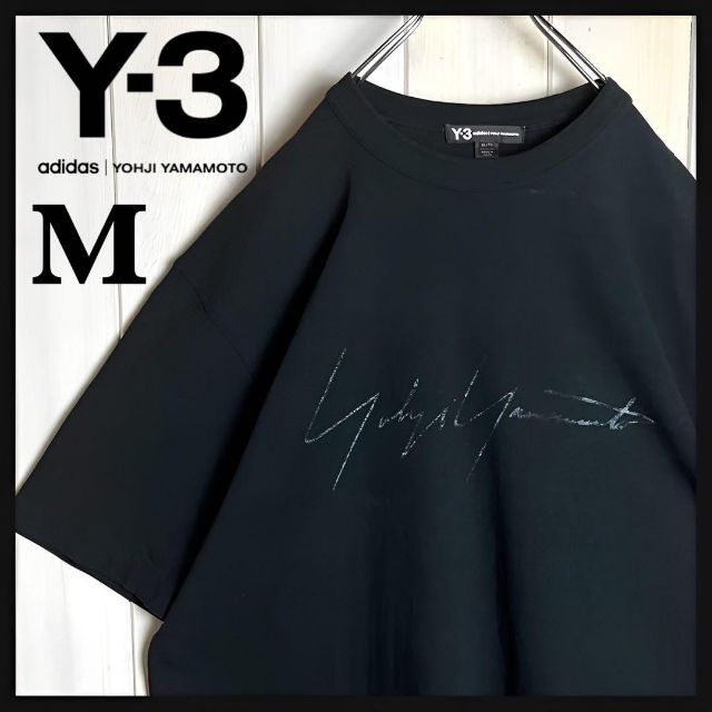 【人気デザイン】ワイスリー☆シグネチャーロゴ入りTシャツ 即完売注意