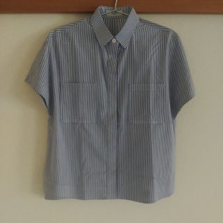 プロポーションボディドレッシング(PROPORTION BODY DRESSING)のボディドレッシング ストライプ 半袖シャツ トップス BODY DRESSING(シャツ/ブラウス(半袖/袖なし))