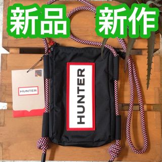 ハンター(HUNTER)の新作　HUNTER ハンター　UBP1514 スマホポーチ　ショルダー　 RBO(ショルダーバッグ)