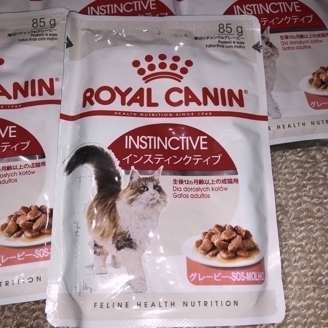 ROYAL CANIN(ロイヤルカナン)のロイヤルカナン インスティンクティブ 薄切りチャンクinグレービー 8個セット その他のペット用品(ペットフード)の商品写真