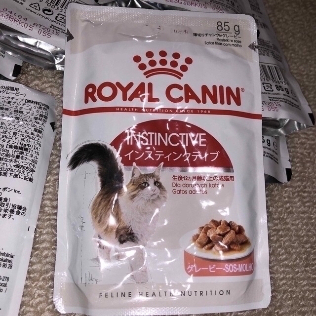 ROYAL CANIN(ロイヤルカナン)のロイヤルカナン インスティンクティブ 薄切りチャンクinグレービー 8個セット その他のペット用品(ペットフード)の商品写真