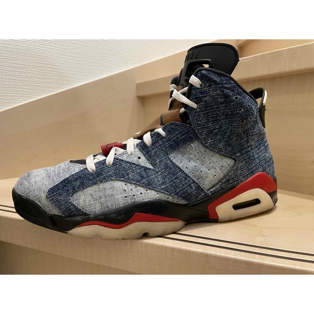 NIKE(ナイキ)の【カスタム品】AIR JORDAN 6 DENIM 30cm メンズの靴/シューズ(スニーカー)の商品写真