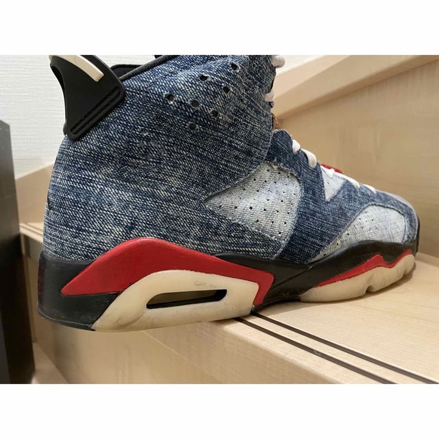 NIKE(ナイキ)の【カスタム品】AIR JORDAN 6 DENIM 30cm メンズの靴/シューズ(スニーカー)の商品写真