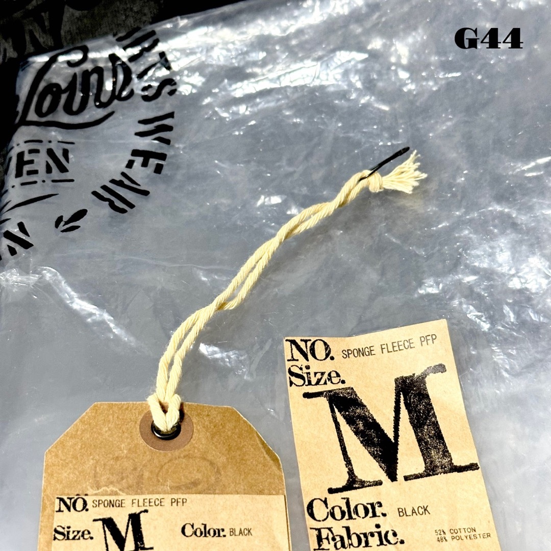 未使用品! TENDERLOIN スポンジ フリース スウェット PFP 黒 M 【良好