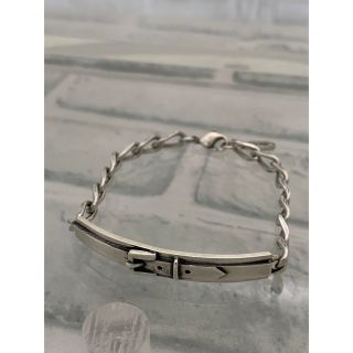 Jean Paul Gaultier 925 ベルトモチーフ ID ブレスレット