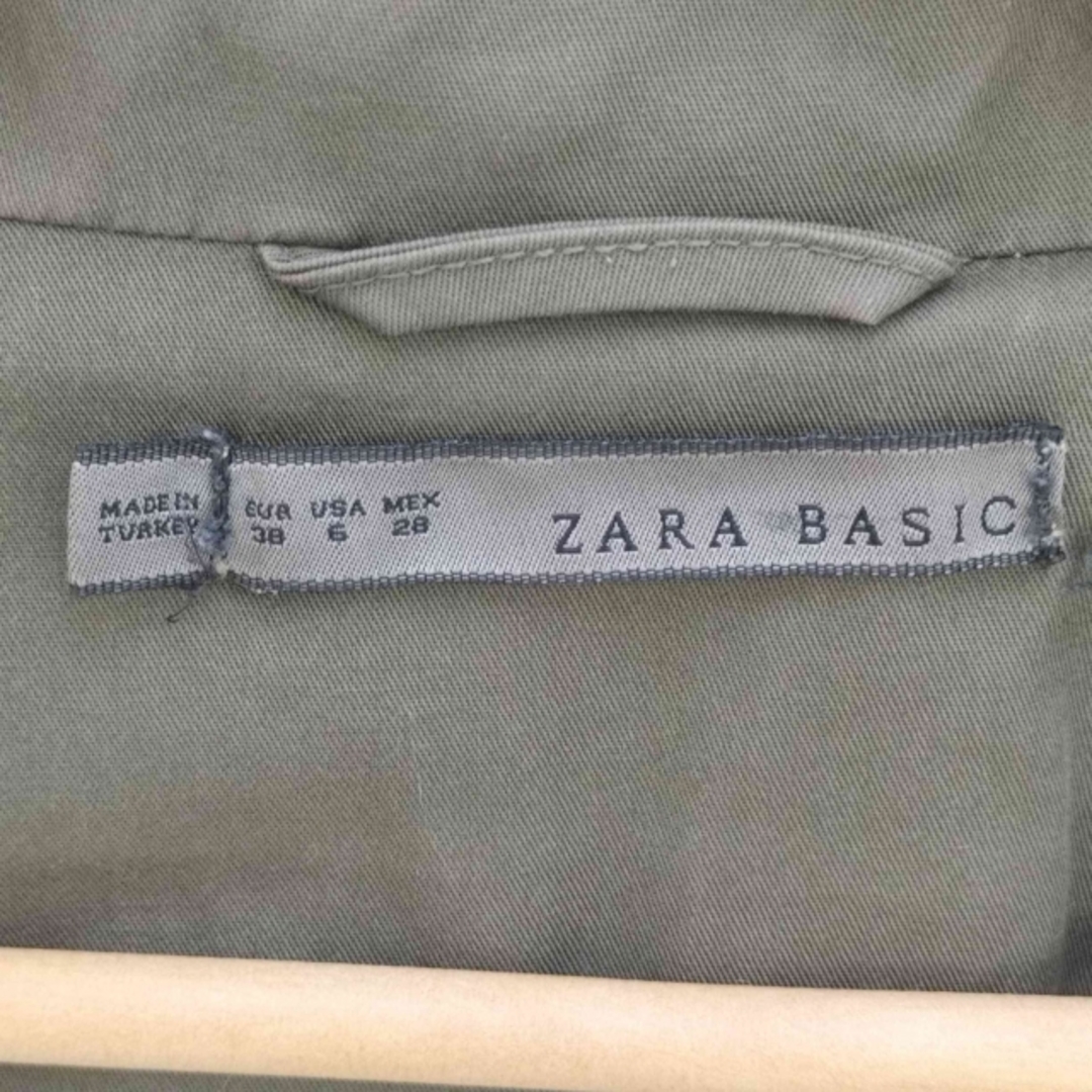 ZARA(ザラ)のZARA(ザラ) 裏地ストライプトレンチコート レディース アウター コート レディースのジャケット/アウター(トレンチコート)の商品写真