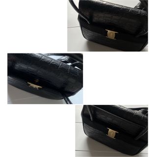 Salvatore Ferragamo - Salvatore Ferragamo クロコ調 ハンド