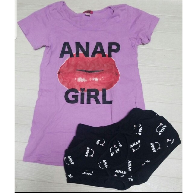 ANAP GiRL(アナップガール)のダンス まとめ売り ANAP CHEER FIORUCCI Lovetoxic キッズ/ベビー/マタニティのキッズ服女の子用(90cm~)(Tシャツ/カットソー)の商品写真