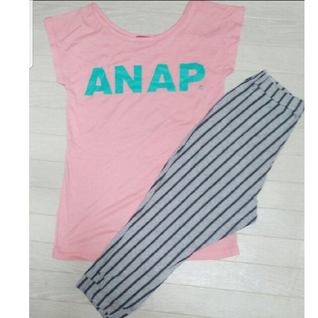 ANAP GiRL(アナップガール)のダンス まとめ売り ANAP CHEER FIORUCCI Lovetoxic キッズ/ベビー/マタニティのキッズ服女の子用(90cm~)(Tシャツ/カットソー)の商品写真