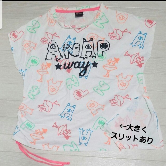 ANAP GiRL(アナップガール)のダンス まとめ売り ANAP CHEER FIORUCCI Lovetoxic キッズ/ベビー/マタニティのキッズ服女の子用(90cm~)(Tシャツ/カットソー)の商品写真