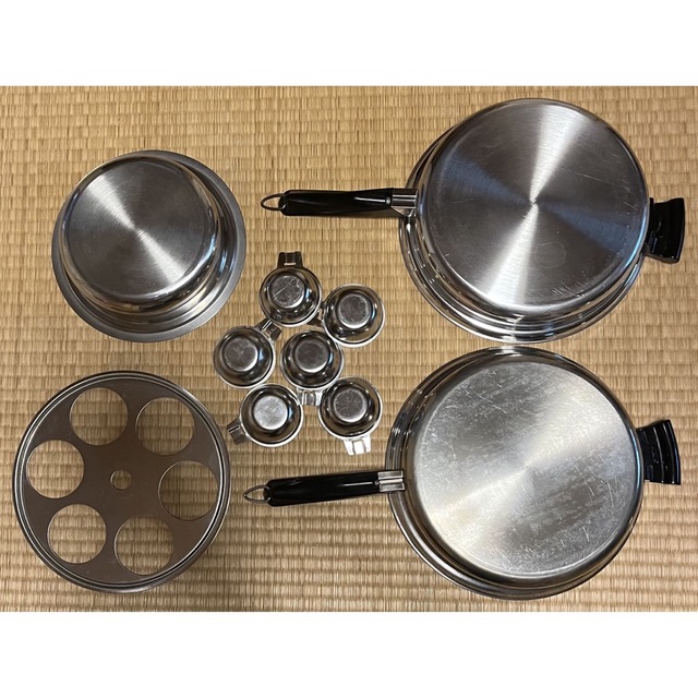 アムウェイ フライパン 鍋 蒸し器 セット アムウェイ フライパン 鍋 蒸し器 セット