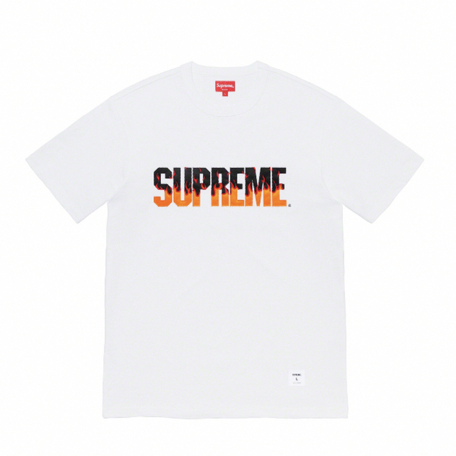 Supreme(シュプリーム)のL Supreme Flame S/S Top メンズのトップス(Tシャツ/カットソー(半袖/袖なし))の商品写真