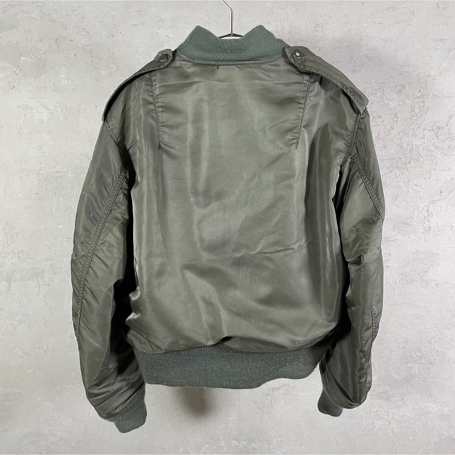 ALPHA INDUSTRIES(アルファインダストリーズ)のUSA製 L-2B フライトジャケットM ALPHA 90s ma-1 メンズのジャケット/アウター(フライトジャケット)の商品写真