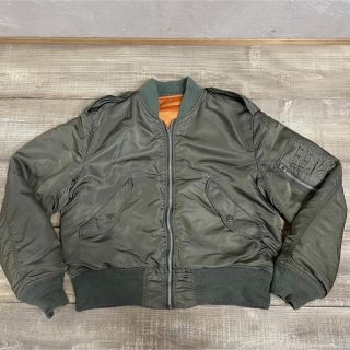 アルファインダストリーズ(ALPHA INDUSTRIES)のUSA製 L-2B フライトジャケットM ALPHA 90s ma-1(フライトジャケット)