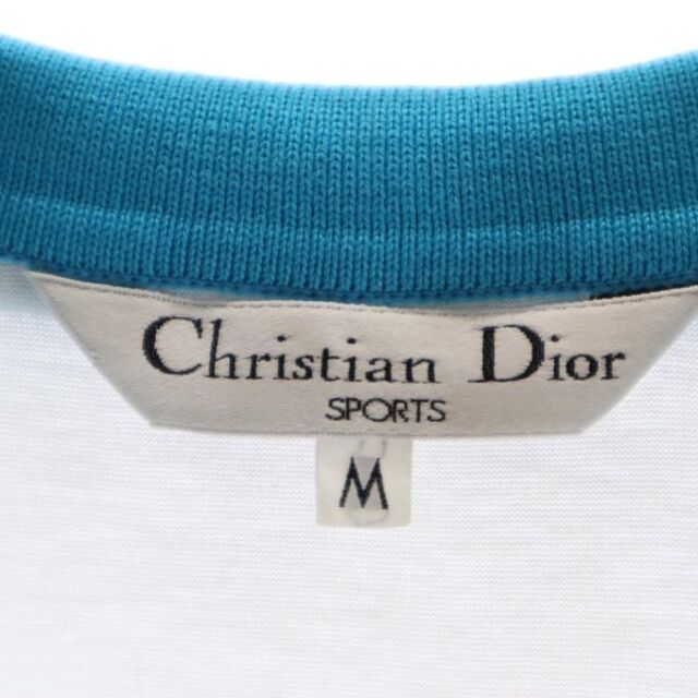 ★新品★Christian Dior sports＊光沢感＊ポロシャツ＊白＊M