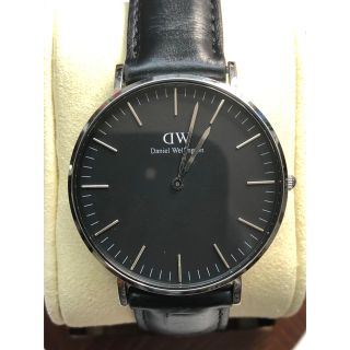 ダニエルウェリントン(Daniel Wellington)のダニエル・ウエリントン・メンズ，QZ・40ミリ・中古品(腕時計(アナログ))