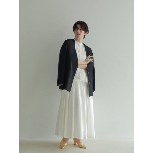 etre tokyo 今季完売品 ボンディングノーカラージャケット 新品未使用