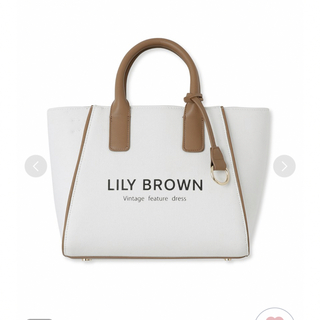 リリーブラウン(Lily Brown)のLILY BROWN キャンバストートバッグ　CML(トートバッグ)