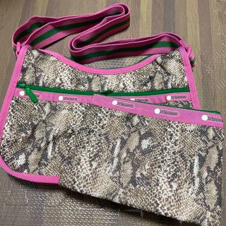 レスポートサック(LeSportsac)の☆美品☆ 最終値下げ　レスポートサック✖️ミュベール　ショルダーバッグ&ポーチ(ショルダーバッグ)