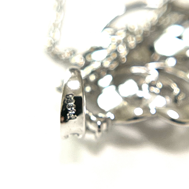 ダイヤモンド/0.50ct フラワーデザイン ネックレス プラチナ H0177
