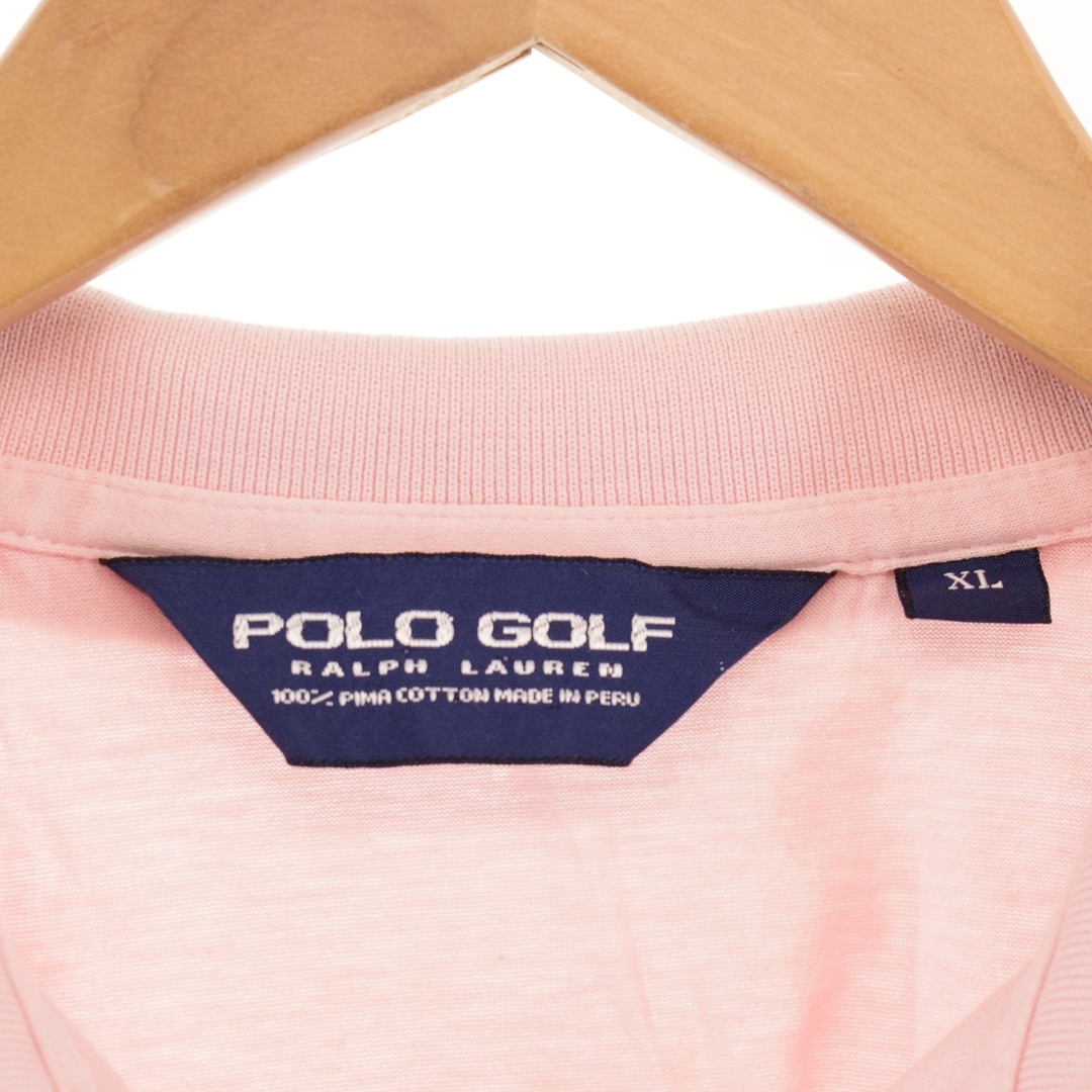 Ralph Lauren(ラルフローレン)の古着 ラルフローレン Ralph Lauren POLO GOLF ポロゴルフ 半袖 ポロシャツ メンズXL /eaa320128 メンズのトップス(ポロシャツ)の商品写真