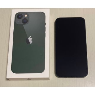 アップル(Apple)のiphone13 128GB 本体 グリーン(スマートフォン本体)