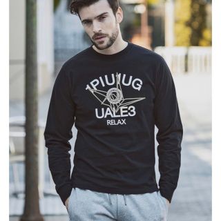 ウノピゥウノウグァーレトレ メンズのTシャツ・カットソー(長袖)の通販 ウノピゥウノウグァーレトレ メンズのTシャツ・カットソー(長袖)の通販