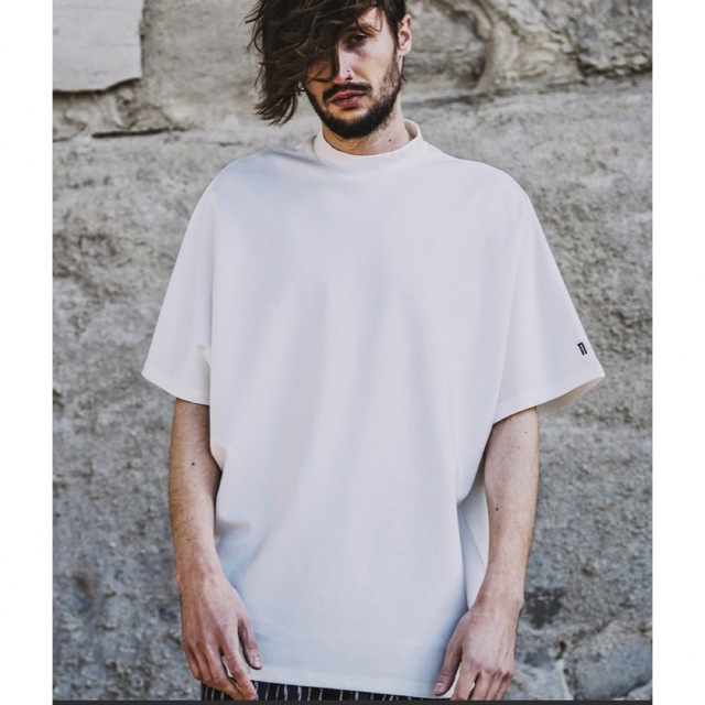 メンズ【NO ID.】ドルマンスリーブモックネックT - Tシャツ/カットソー
